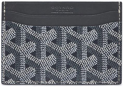 stockx goyard card holder|chevron grey Goyard cards.